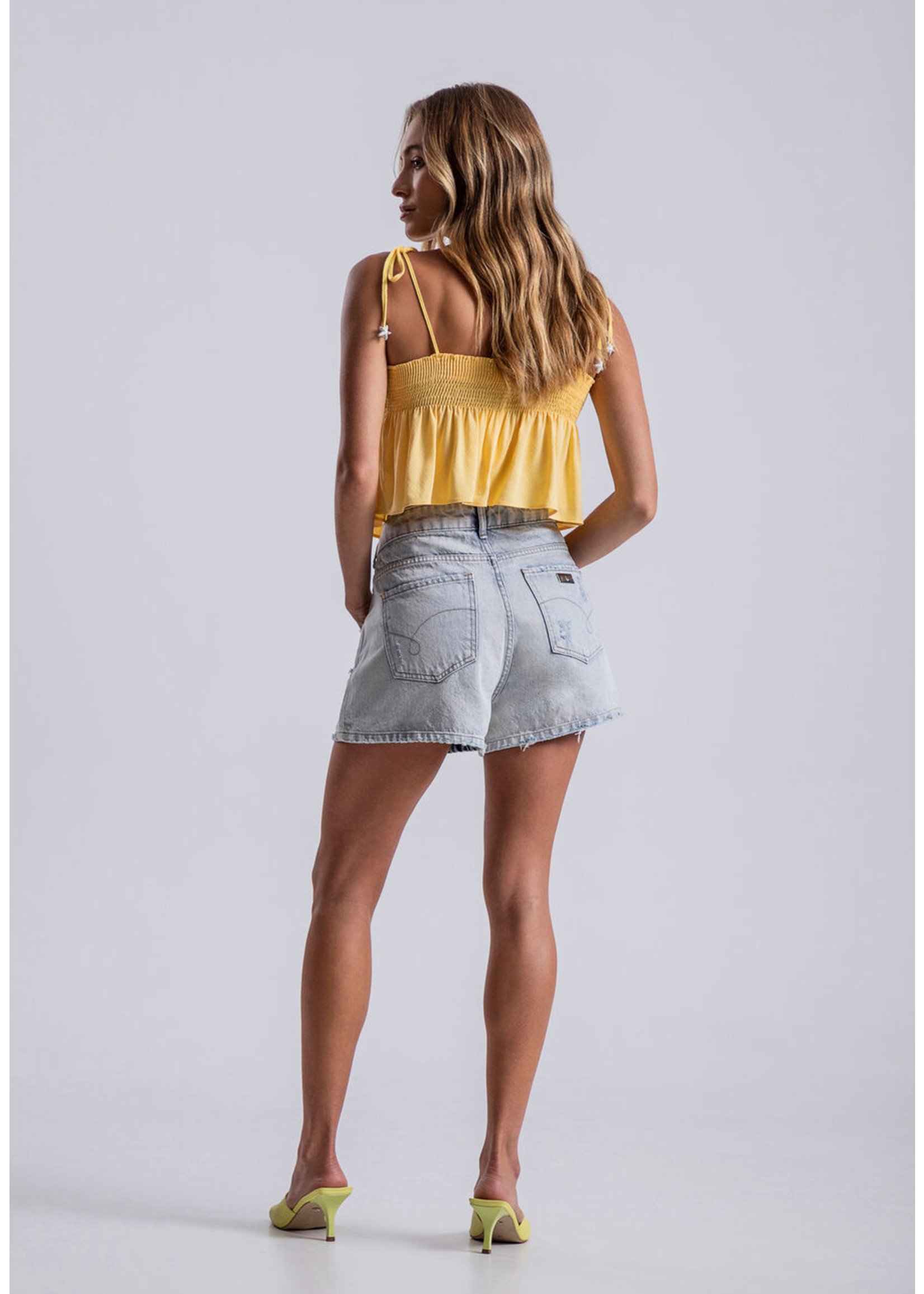 LezaLez SHORTS JEANS LEZ 6141