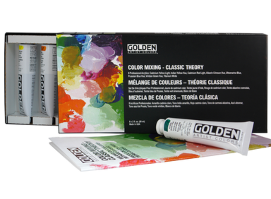 GOLDEN CLASSIC THEORY COLOR MIXING SET