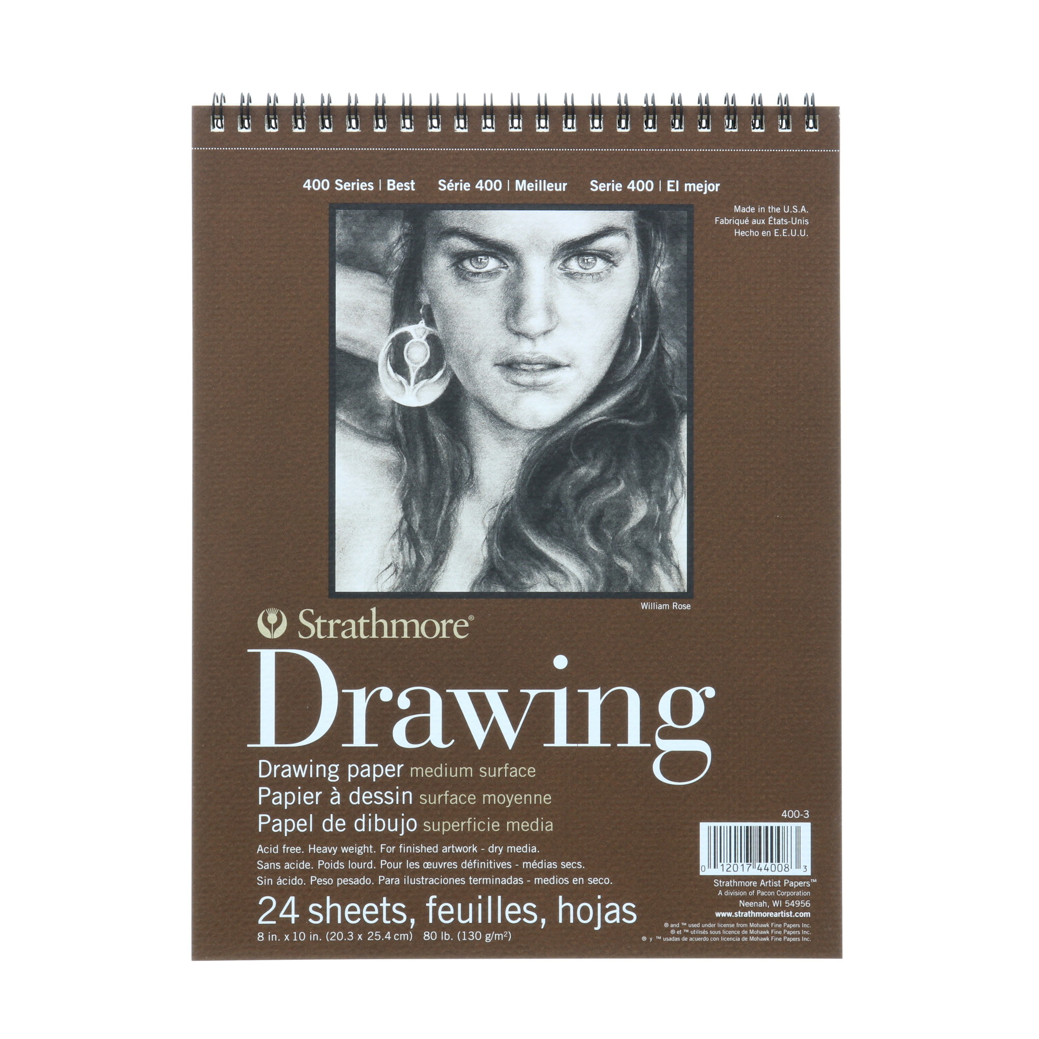 DRAWING PAD 400 SERIES LIGHTWEIGHT Fine Line Art and Frame