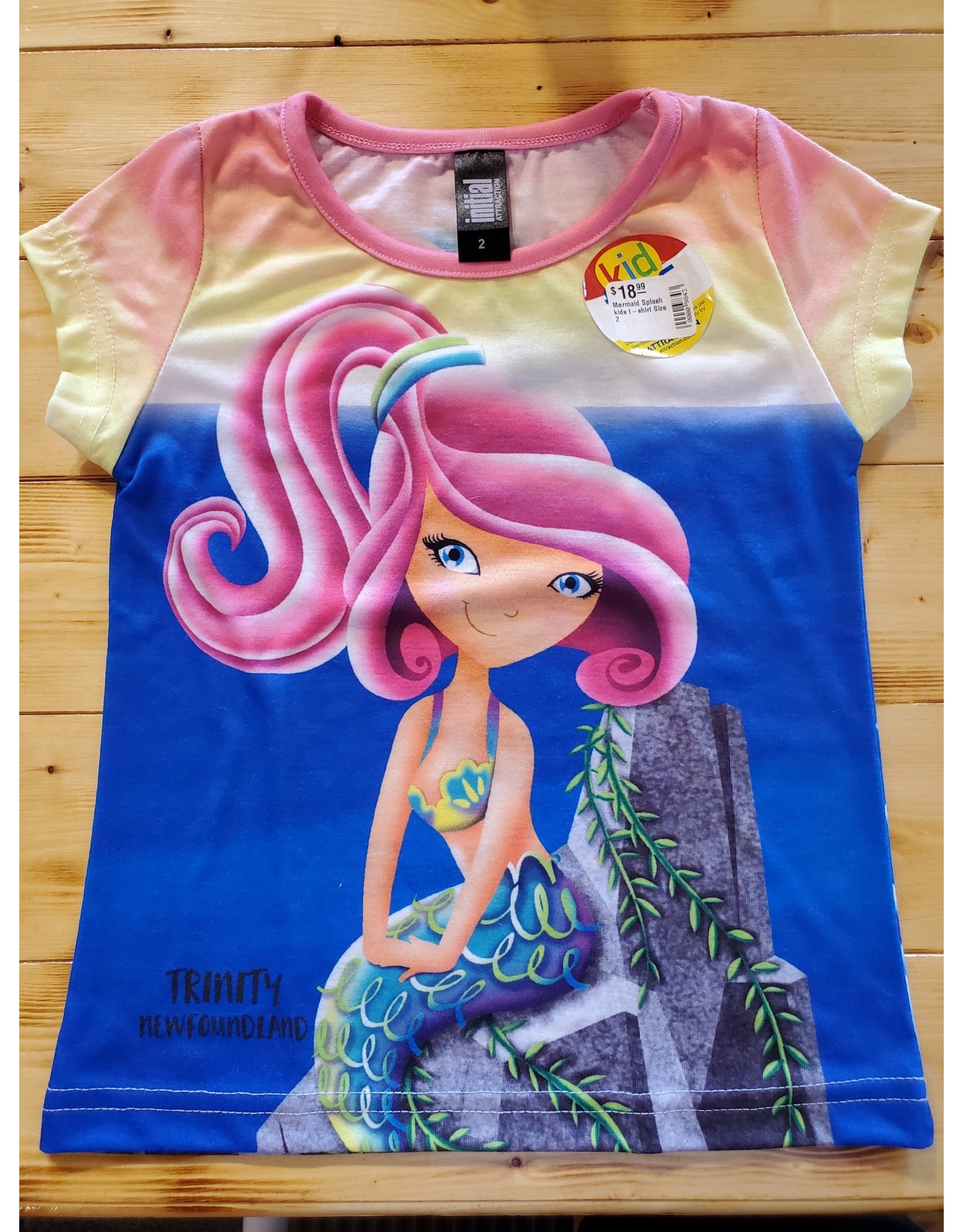 Attraction Mermaid Splash kids t-shirt