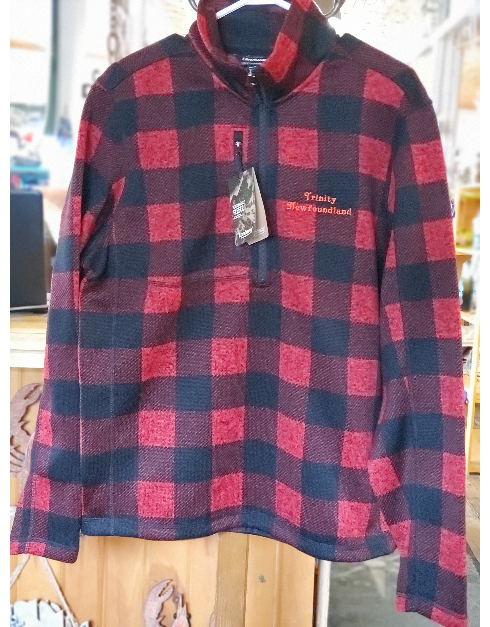 RAD Distribution Kodiac Lumberjack Sweater-Size lg-RED-#51