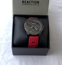 Kenneth Cole Reaction Kenneth Cole Reaction Men’s Watch Analog Red Silicone