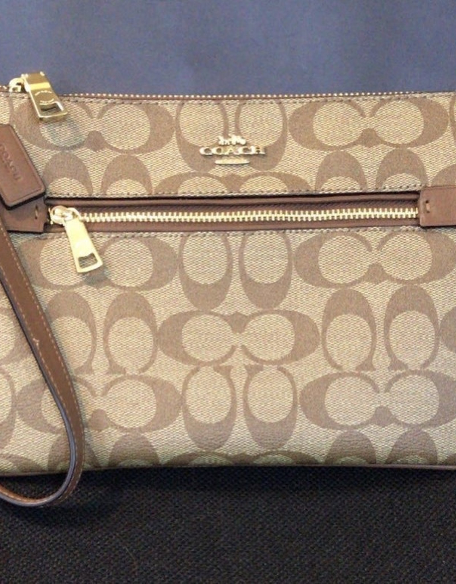 coach bronze bag