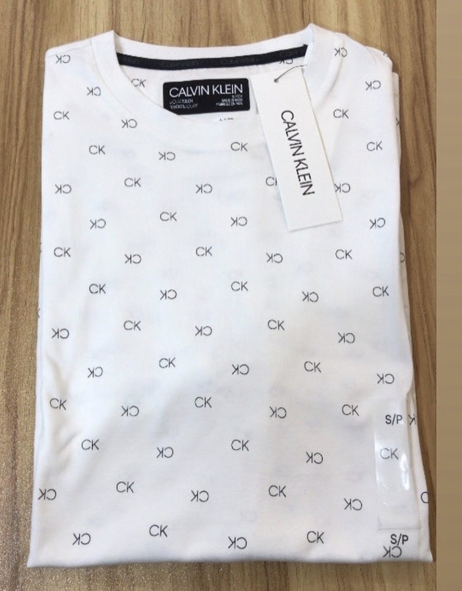Calvin Klein Calvin Klein Casual Print Crew Tees