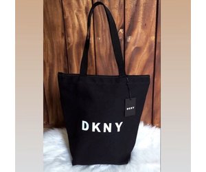 dkny canvas tote