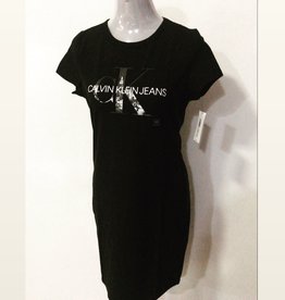 Calvin Klein Calvin Klein Shirt Dress Foil NY CK Logo Crew Neck