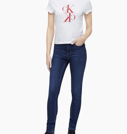 Calvin Klein Calvin Klein Tee Crewneck Mirror Monogram Logo