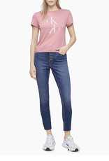 Calvin Klein Calvin Klein Tee Crewneck Mirror Monogram Logo
