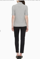 Calvin Klein Calvin Klein Mock Neck Short Sleeve Top