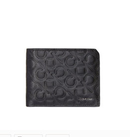 Calvin Klein Calvin Klein Billfold Wallet Embroidered Texture Logo