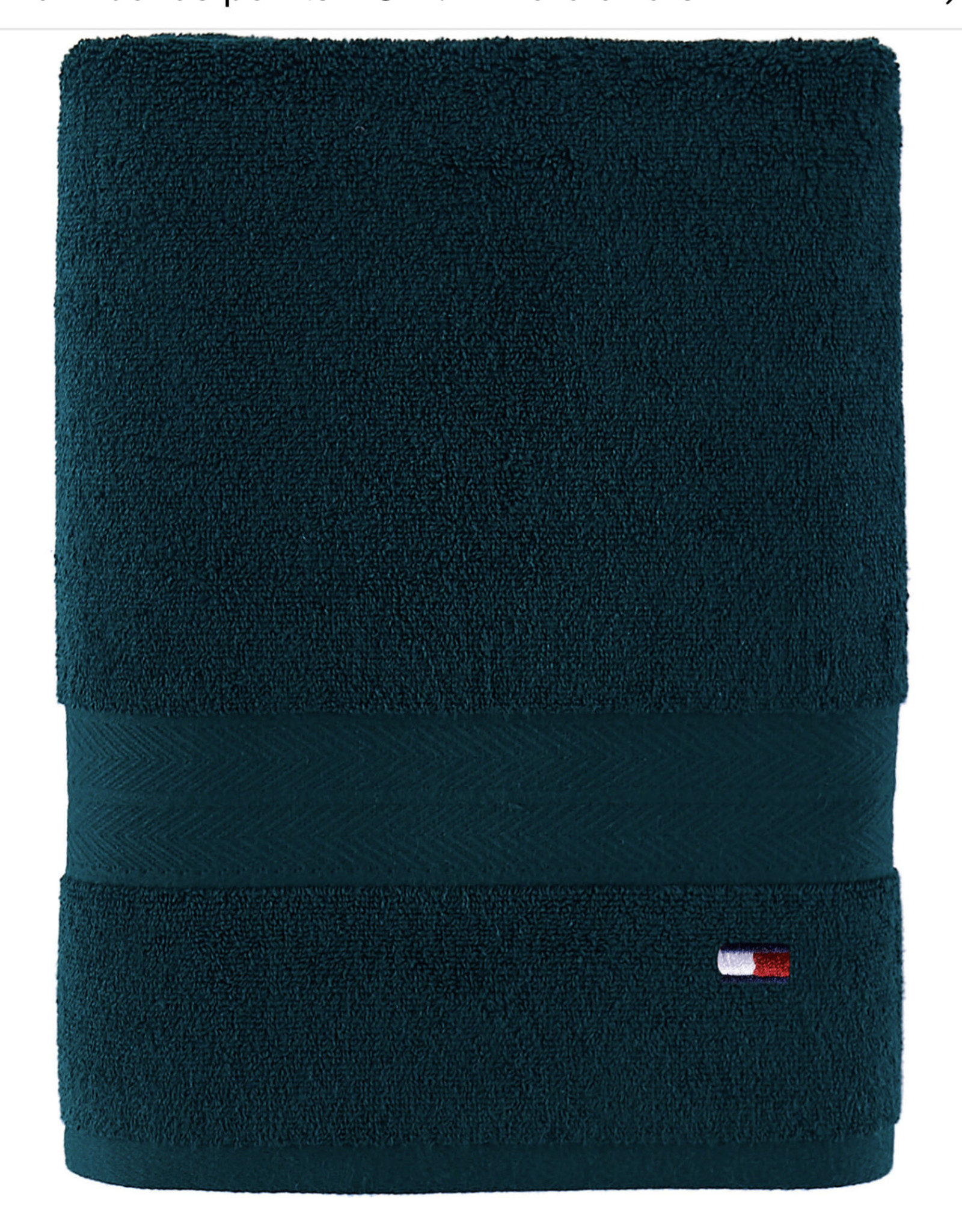 Tommy Hilfiger Modern American Solid Cotton Hand Towel, 16 X 26