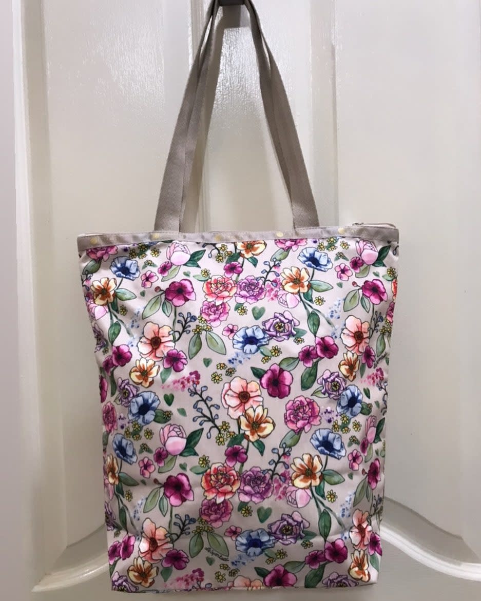 Lesportsac Gabrielle Box Tote in Dahlia Denim at Nordstrom Rack