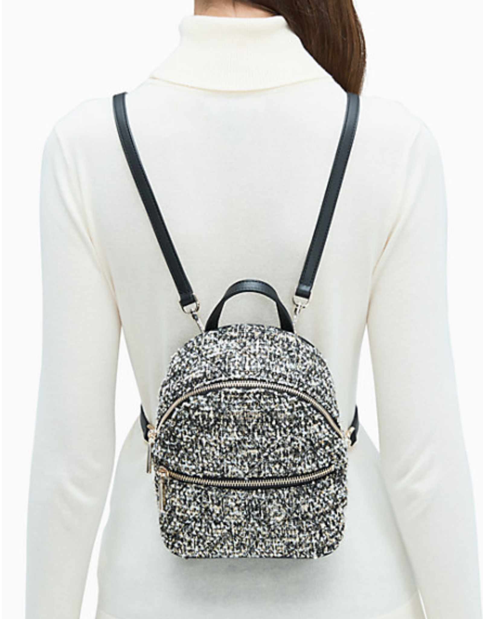 Kate Spade Mini Convertible Backpack Natalia Tweed - Finaella Manila