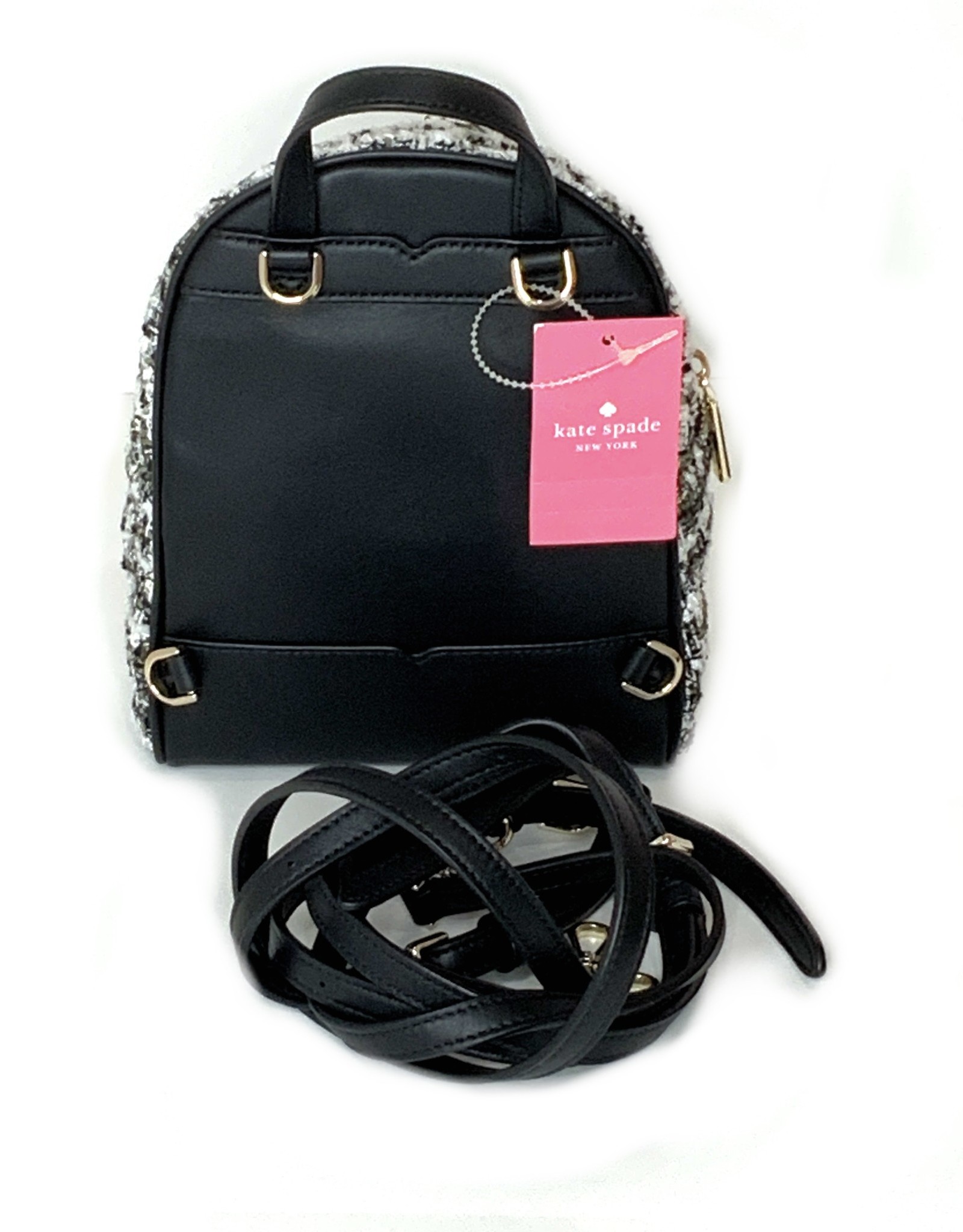 kate spade tweed backpack