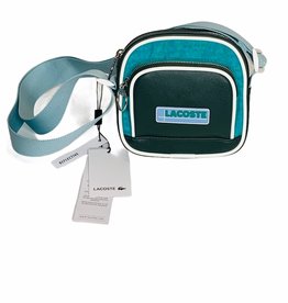 Lacoste Lacoste Double Zip Crossbody Bag 100% Polyamide
