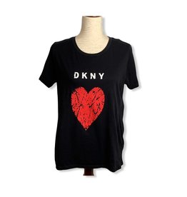 DKNY DKNY  Crackle Heart Logo Tee