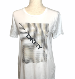 DKNY DKNY Tee Logo Tribal Stripe