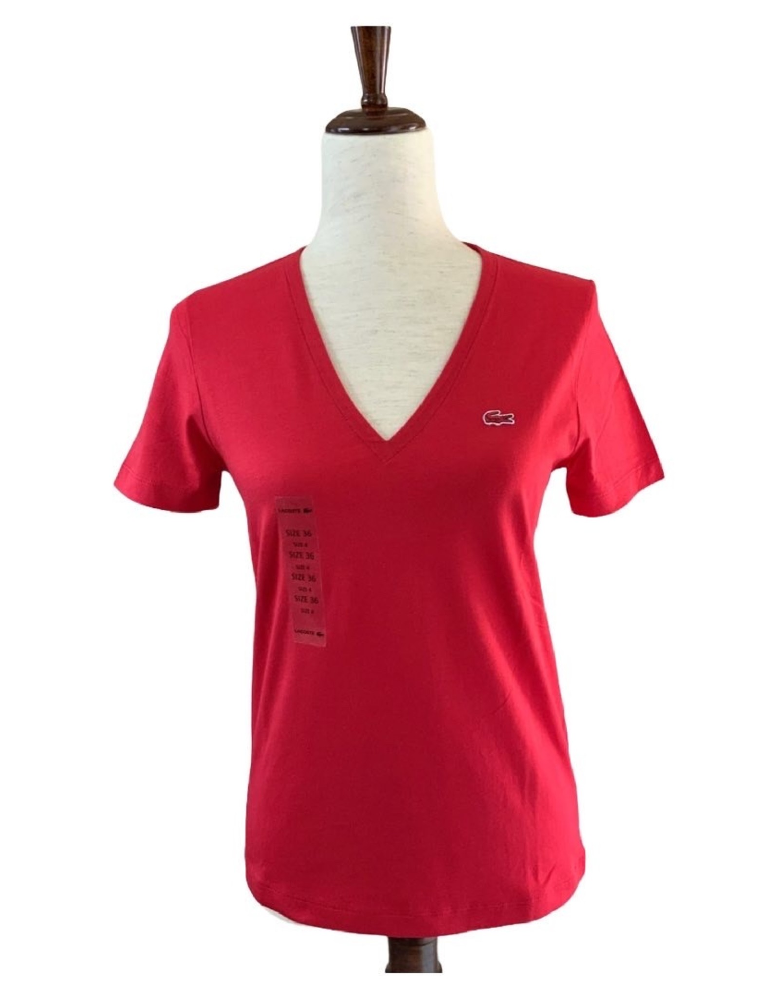 Lacoste Lacoste T-Shirt V-Neck 100%  Cotton