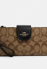 Coach Coach Tech Phone Wallet in Colorblock Signature Canvas