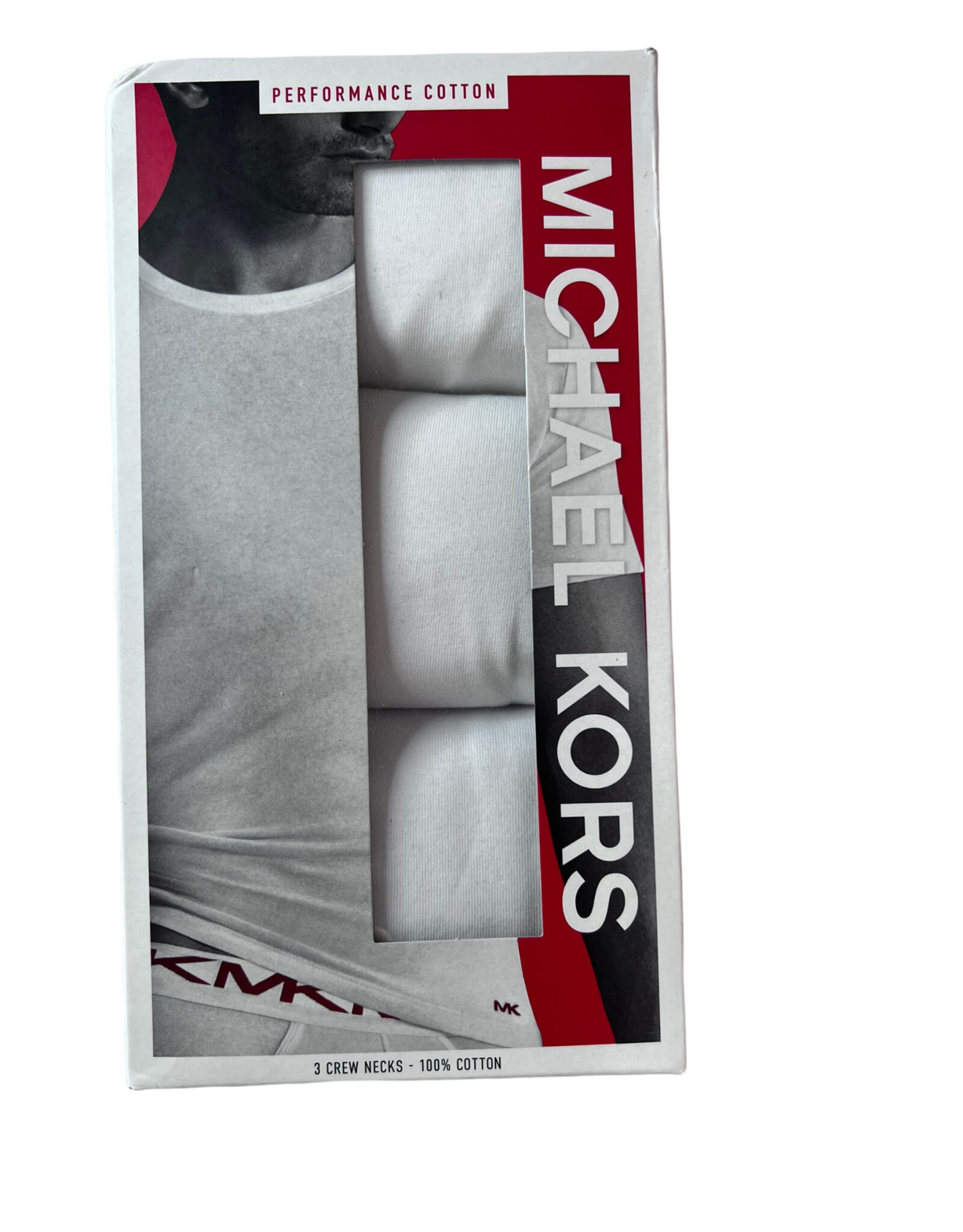 Michael Kors MichaelKors 3-Pack Crew Neck T-Shirts 100% Cotton
