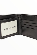 Michael Kors Michael Kors Billfold w/ Passcase Mini MK Logo PVC Cooper