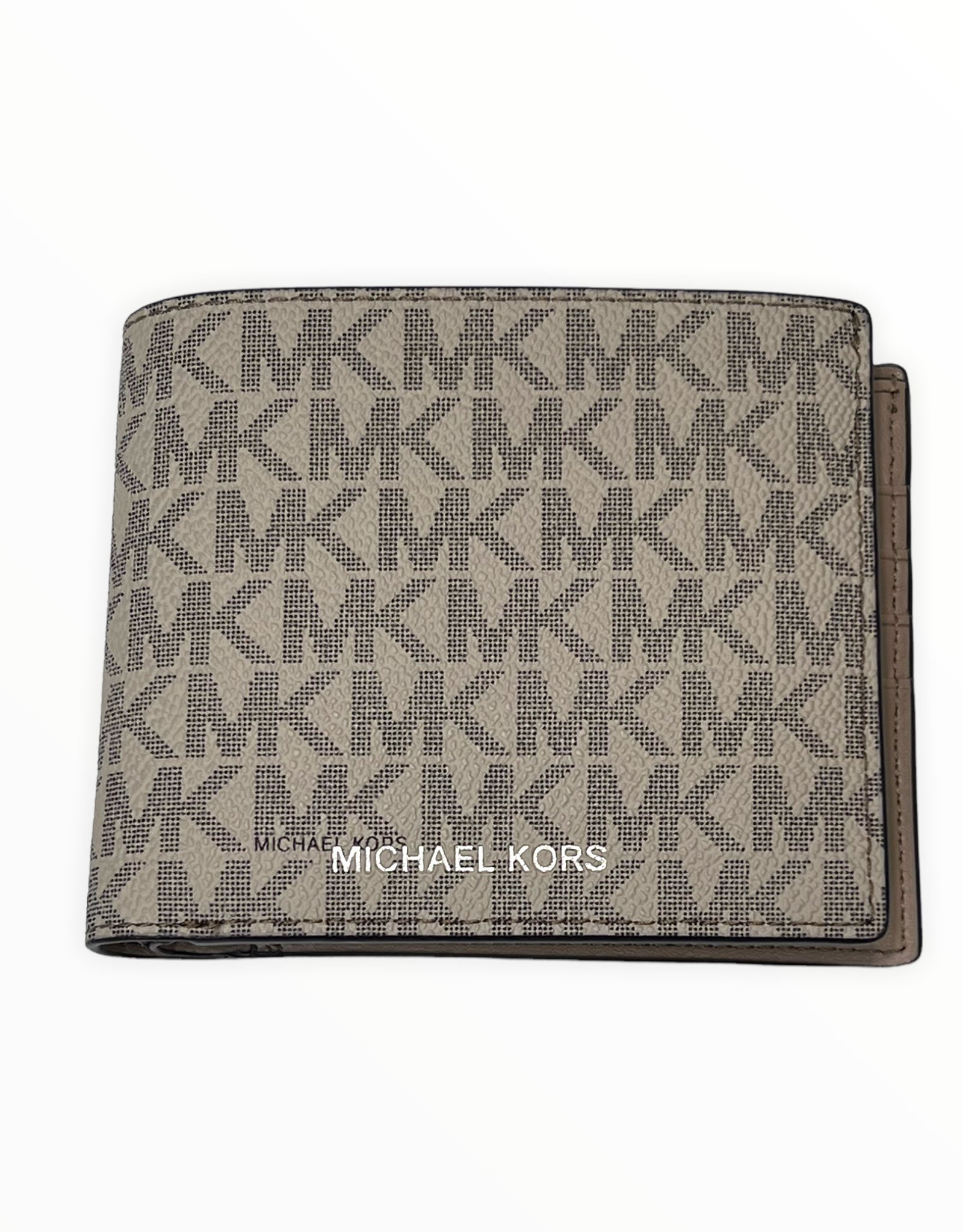 Michael Kors Billfold w/ Passcase Mini MK Logo PVC Cooper - Finaella Manila