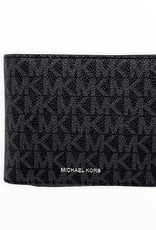 Michael Kors Michael Kors Billfold w/ Passcase Mini MK Logo PVC Cooper