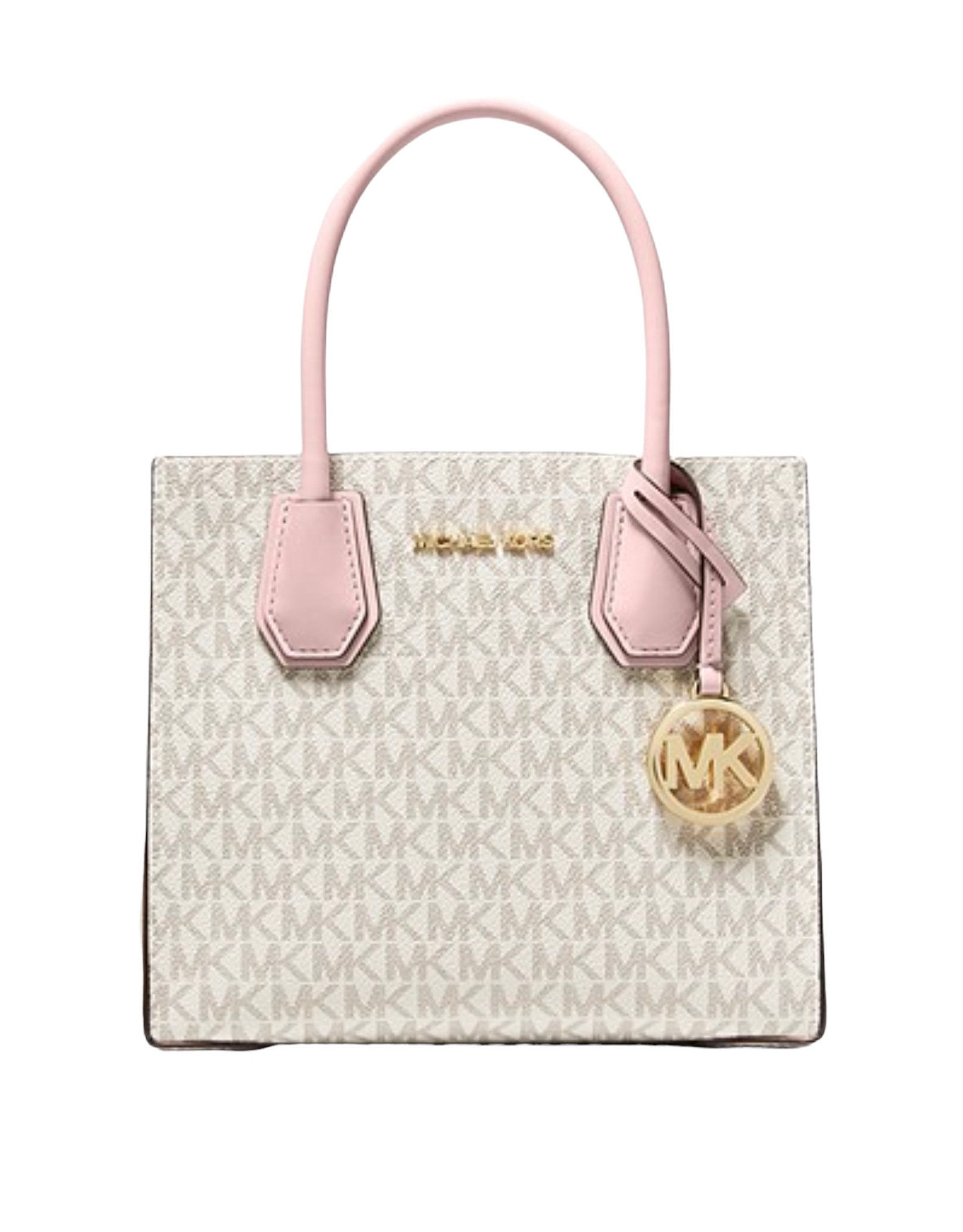 Michael kors medium mercer in pink and white（color block）