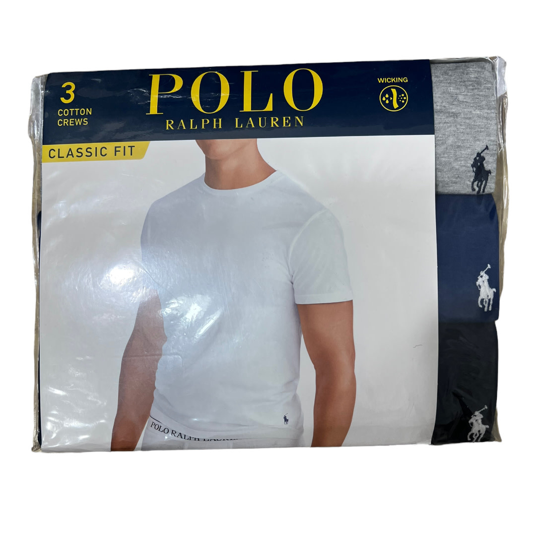 Polo Ralph Lauren 3-Pack Crew Neck T-Shirt Classic Fit - Finaella Manila