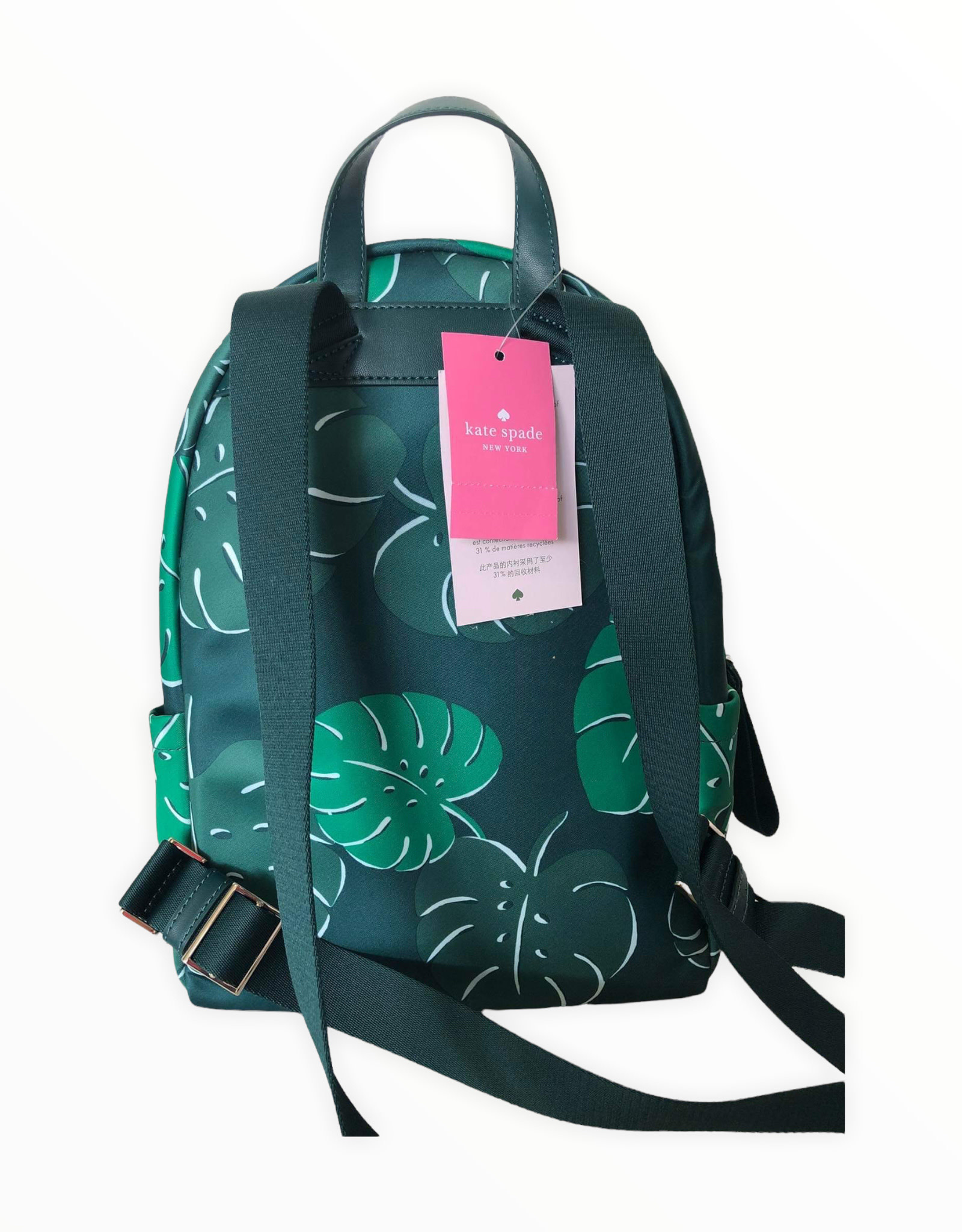 Kate Spade Chelsea The Little Better Monstera Leaves Backpack - Finaella  Manila