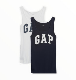 Gap Gap Ribbed Logo Tank Top (2-Pack)