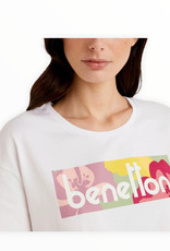 United Colors of Benetton United Colors of Benetton Organic Cotton T-Shirt with Logo Print