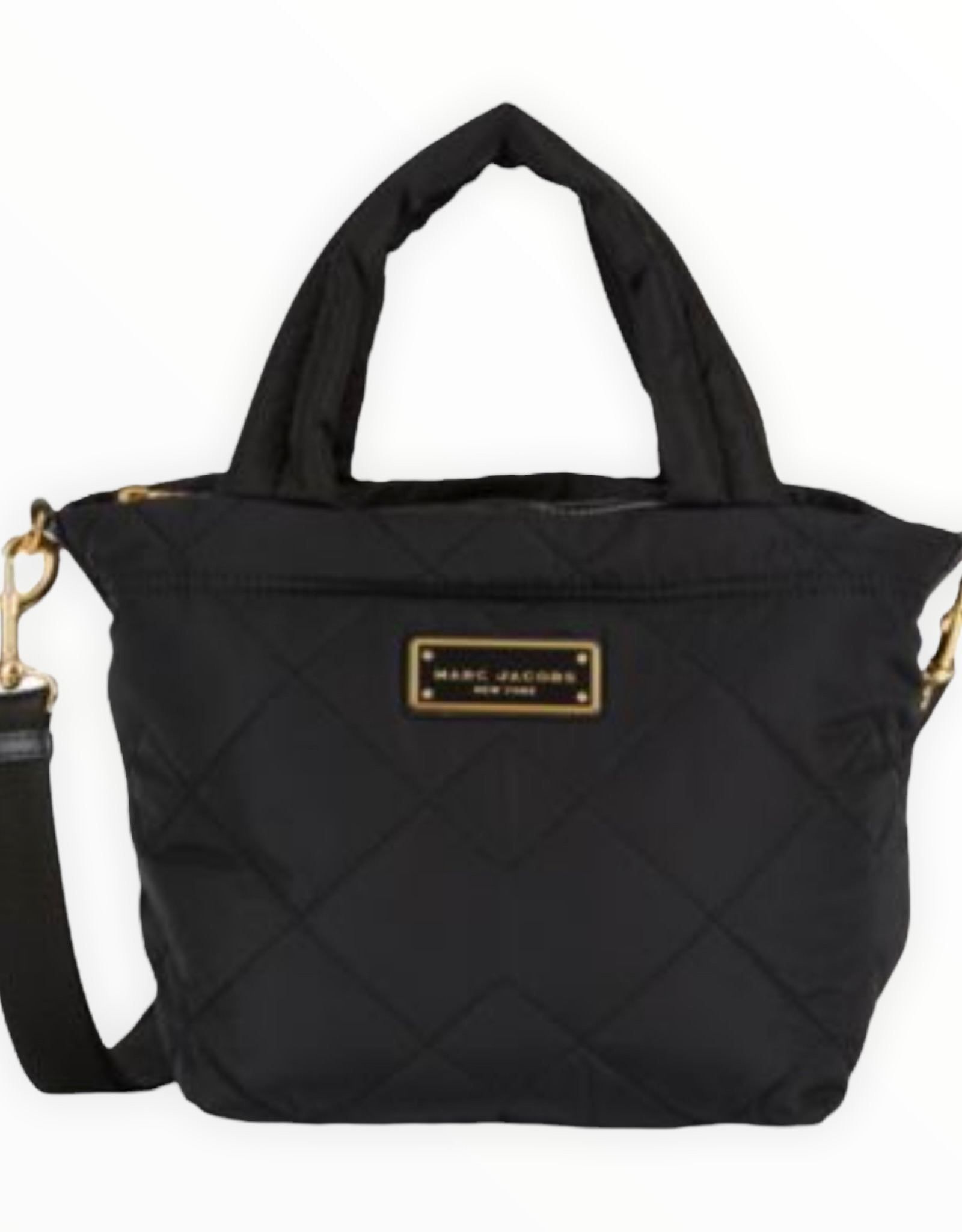 Marc Jacobs Marc Jacobs Mini Quilted Tote Removable & Adjustable Strap Top Zip Closure
