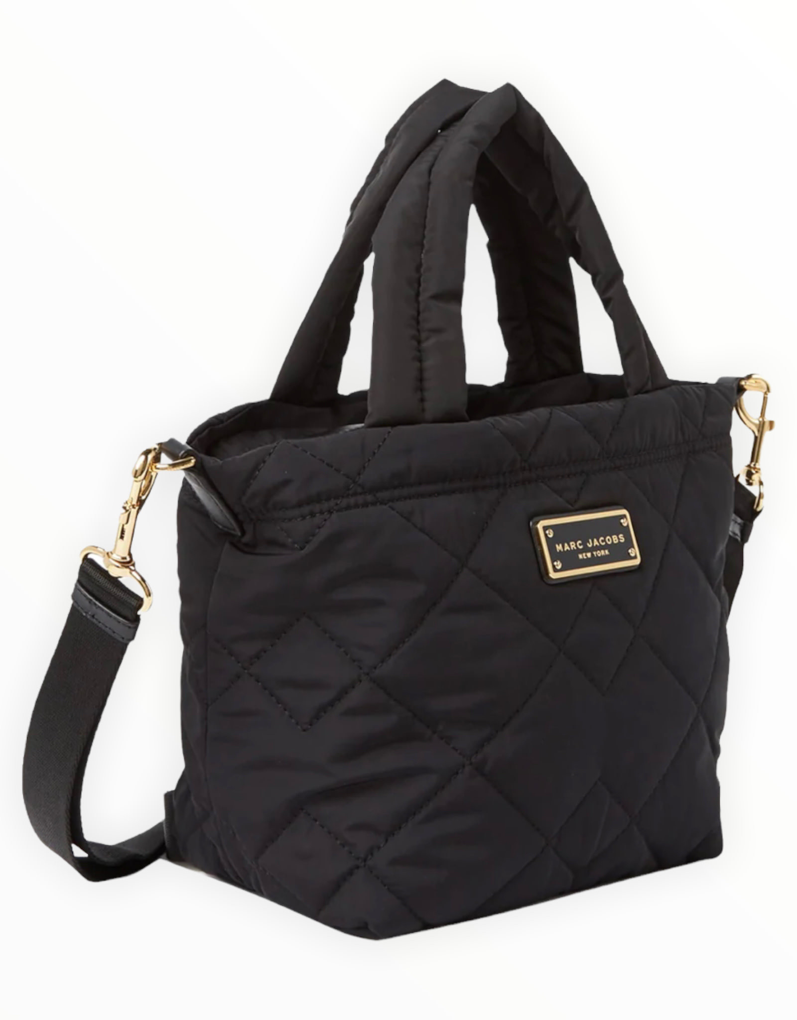 Marc Jacobs Marc Jacobs Mini Quilted Tote Removable & Adjustable Strap Top Zip Closure