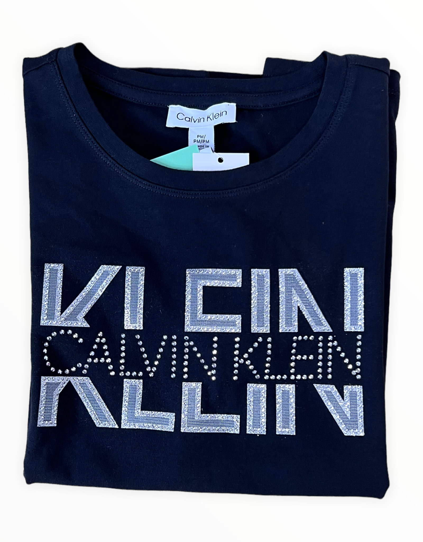Calvin Klein Calvin Klein Logo Shirt with Glitter