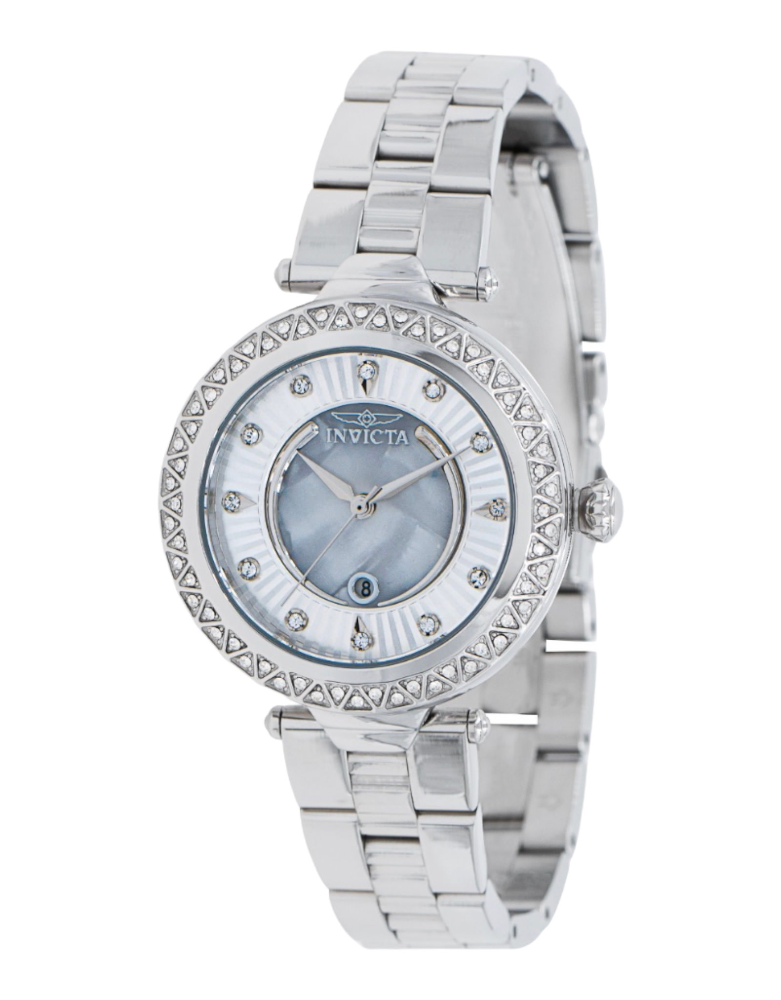 Invicta Invicta Angel Women’s Watch 35mm Stainless Steel Band  Quartz , 100m Water Resistant