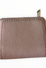 Marc Jacobs Marc Jacobs Compact Bifold Small Wallet Pebbled Leather Zip Compartment