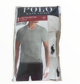 Polo Ralph Lauren Polo Ralph Lauren 3-Pack Stretch Cotton V-Neck T-Shirts Slim Fit