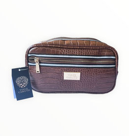 Vince Camuto Vince Camuto Croco Embossed Leather Camera Bag