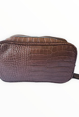 Vince Camuto Vince Camuto Croco Embossed Leather Camera Bag
