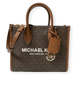 Michael Kors Michael Kors Mirella Small Shopper Top Zip Crossbody Bag