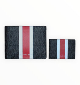 Michael Kors Michael Kors 3 in 1 Wallet Box Set Removable Passcase, 2 card slots, 1 ID window & 1 side slip