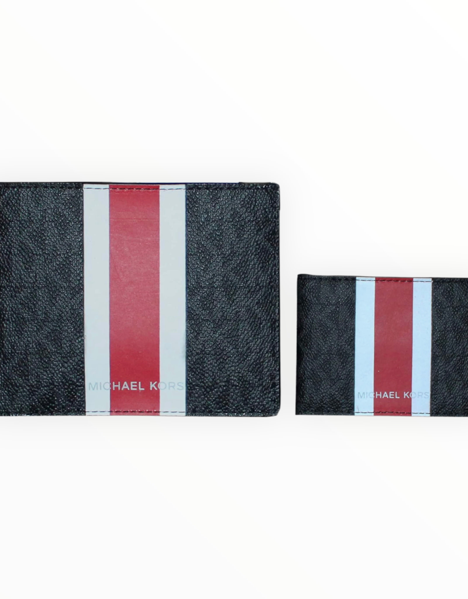 Michael Kors Michael Kors 3 in 1 Wallet Box Set Removable Passcase, 2 card slots, 1 ID window & 1 side slip