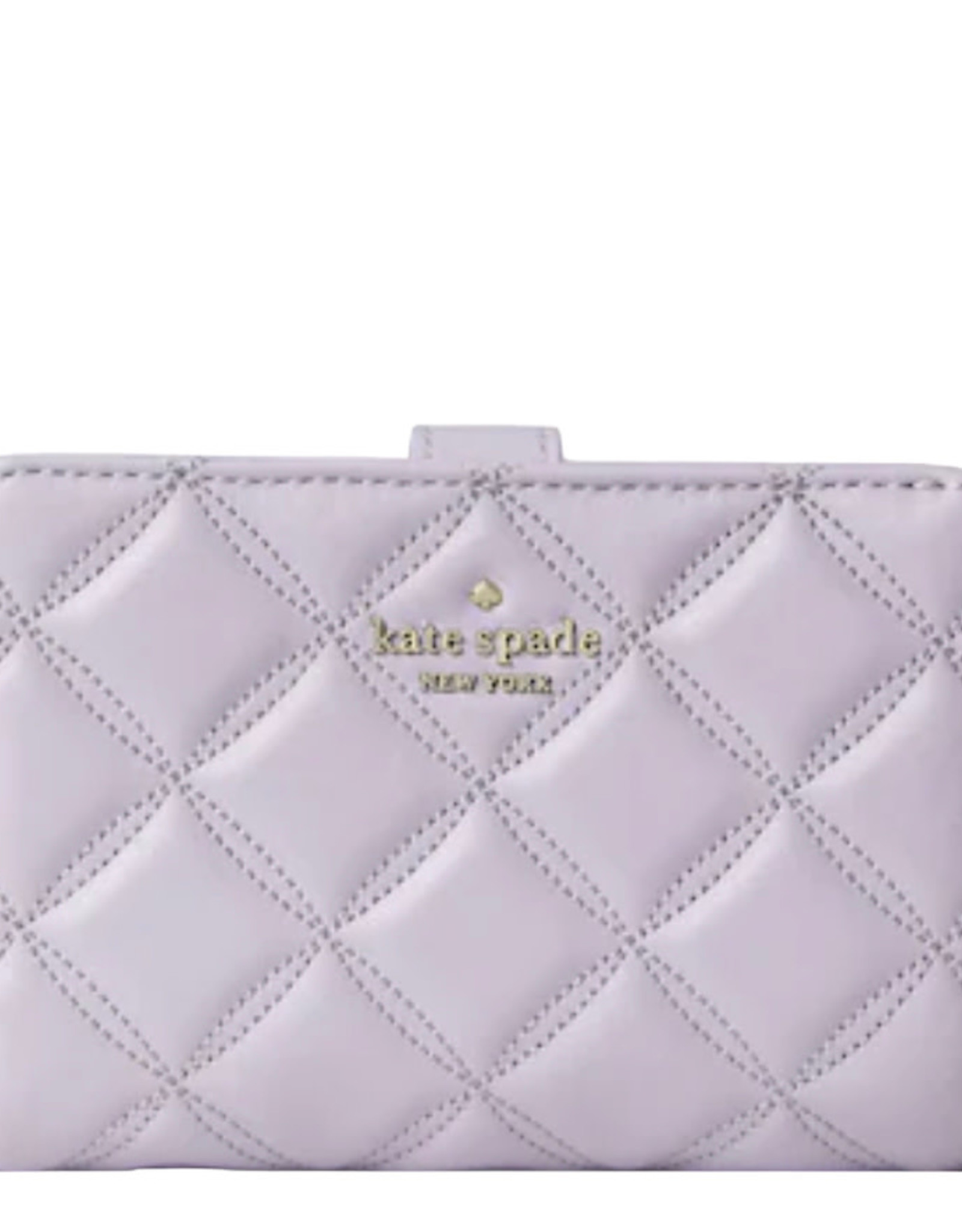Kate Spade Kate Spade Medium Compact Bifold Wallet Smooth Quilted Leather  Natalia