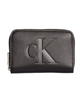 Calvin Klein Calvin Klein Sculpted Mono Medium Zip Around Wallet