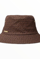 Michael Kors Michael Kors Bucket Hat Logo Print Organic Cotton Blend One Size