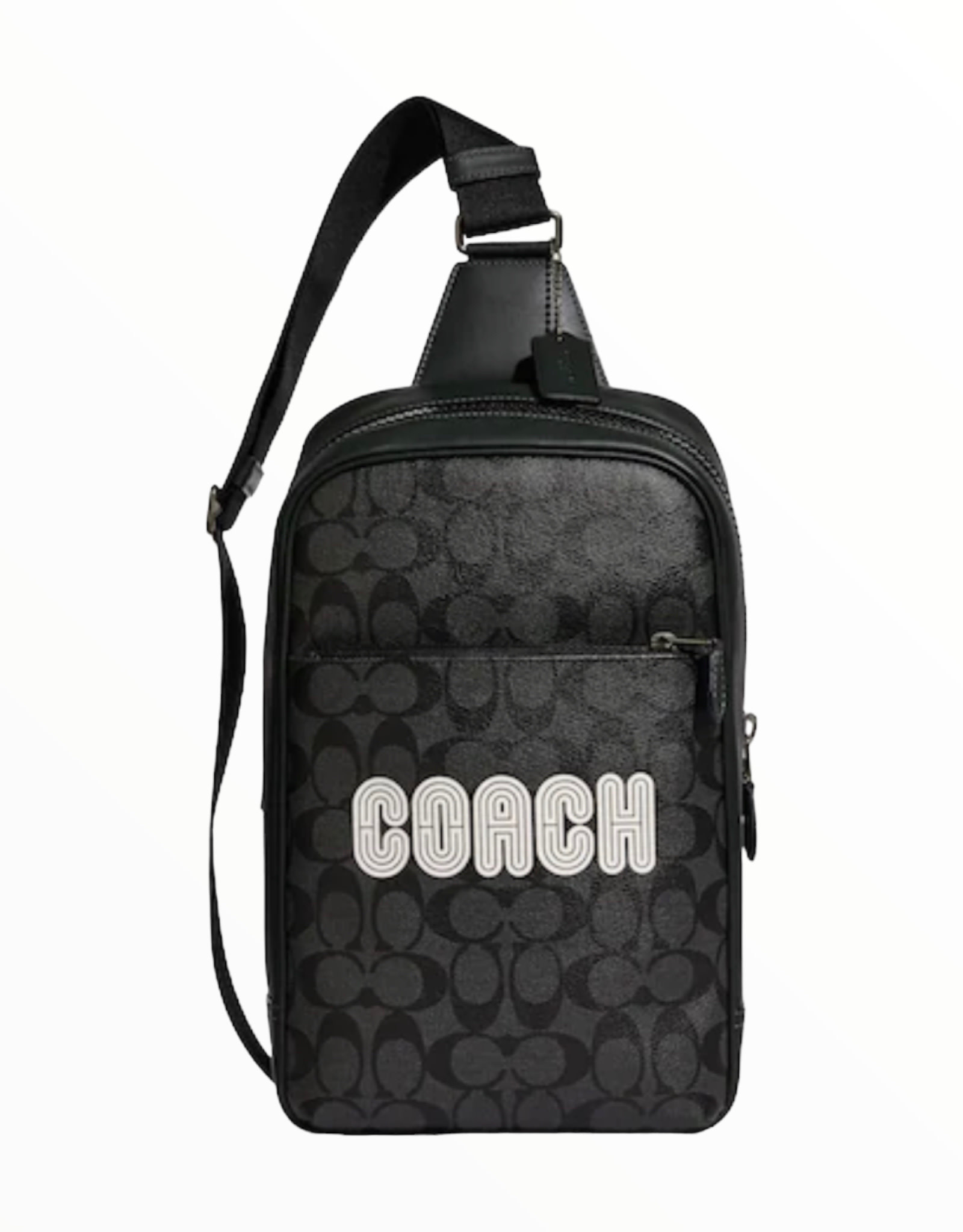 Coach Coach Westway Pack In Colorblock Signature Canvas with Coach Patch