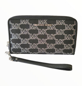 Michael Kors Michael Kors Jet Set Travel Large Flat Multi Function Phone Case & Wallet  with Zip