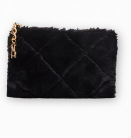 Steve Madden Steve Madden Removable Faux Fur Pouch Belt Bag