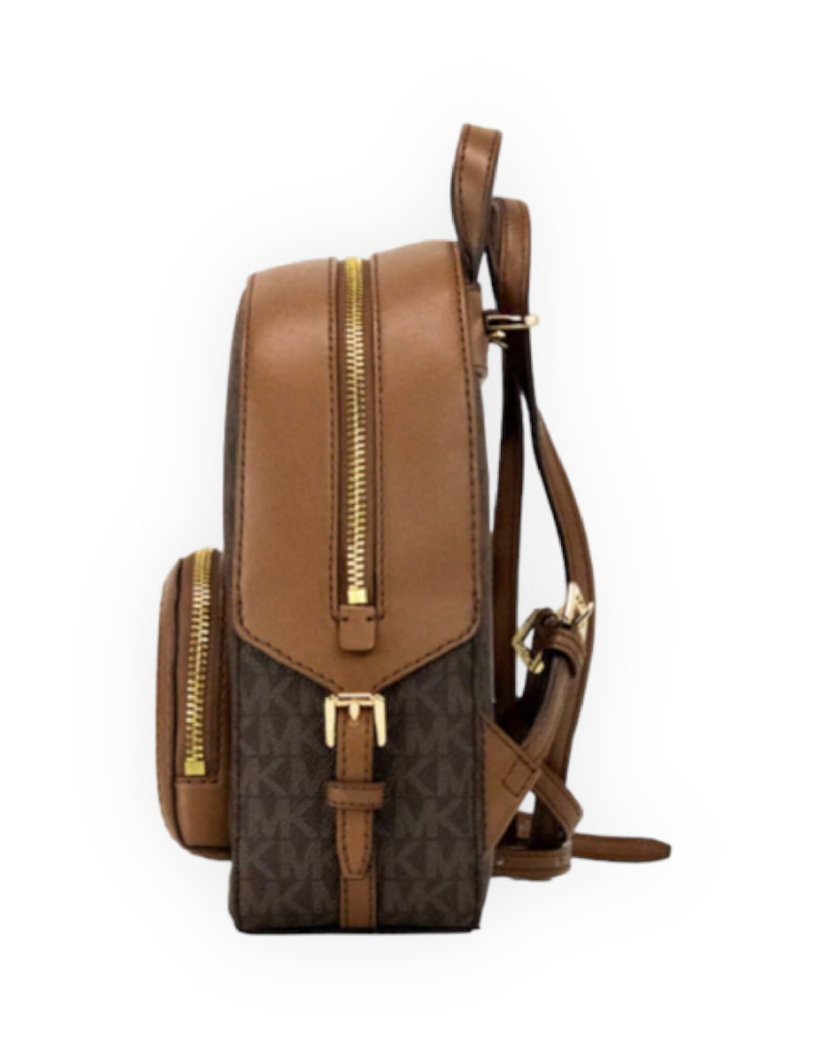Michael Kors Michael Kors Jaycee Backpack XS Zip Pocket Sig PVC Inner Slip Pockets Top Handle Adjustable Shoulder Strap  Convertible Straps Outer Zip Pocket